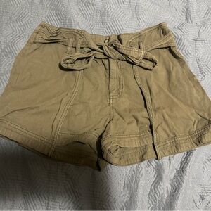 Women's green Shorts with Belt free people